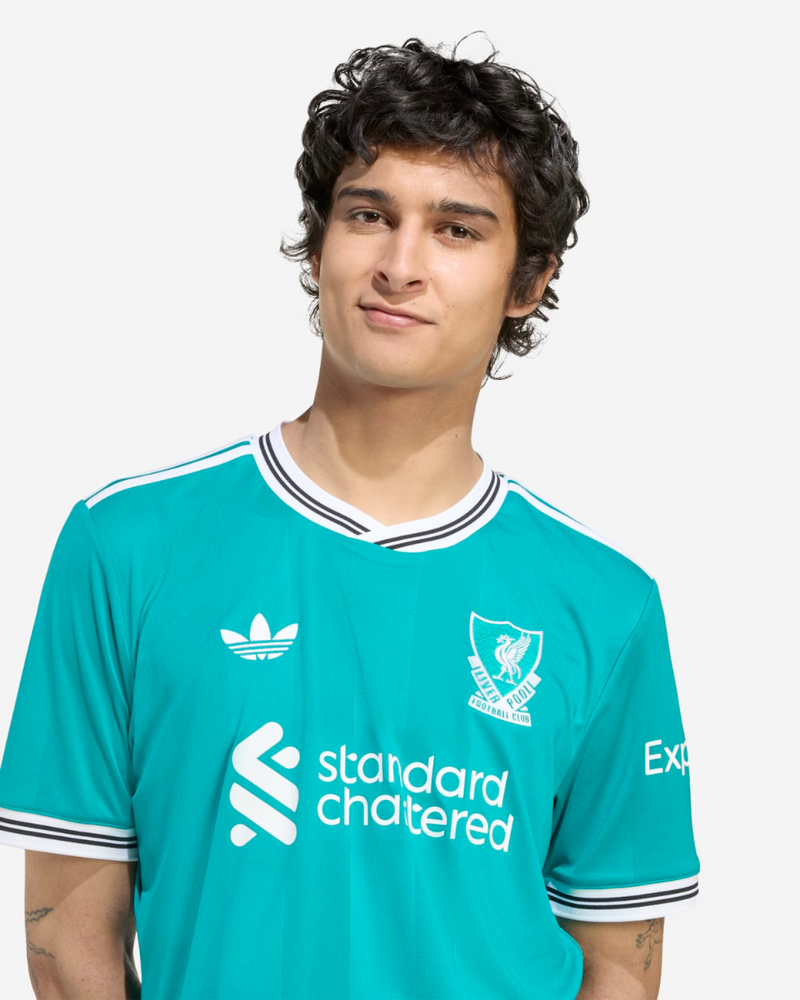 Camisa Liverpool Third 25/26 Torcedor Adidas Masculina - Verde