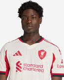 Camisa Liverpool Away 25/26 Jogador Adidas Masculina - Bege