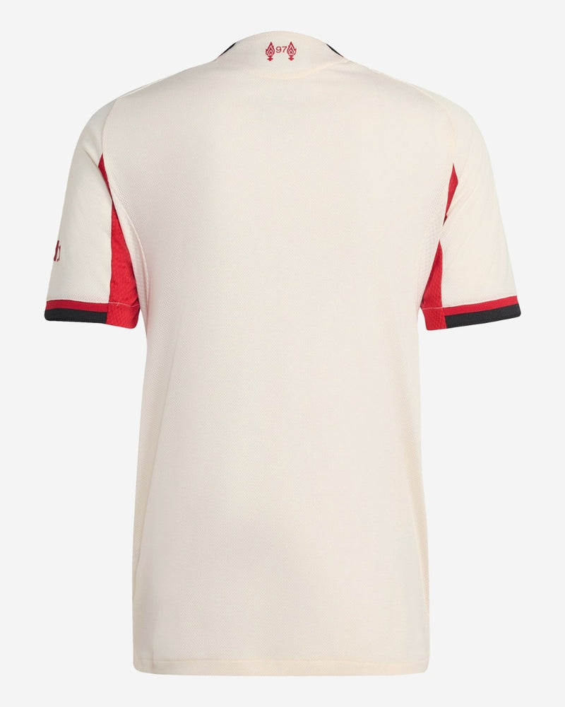 Camisa Liverpool Away 25/26 Jogador Adidas Masculina - Bege