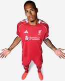 Camisa Liverpool Home 25/26 Jogador Adidas Masculina - Vermelho
