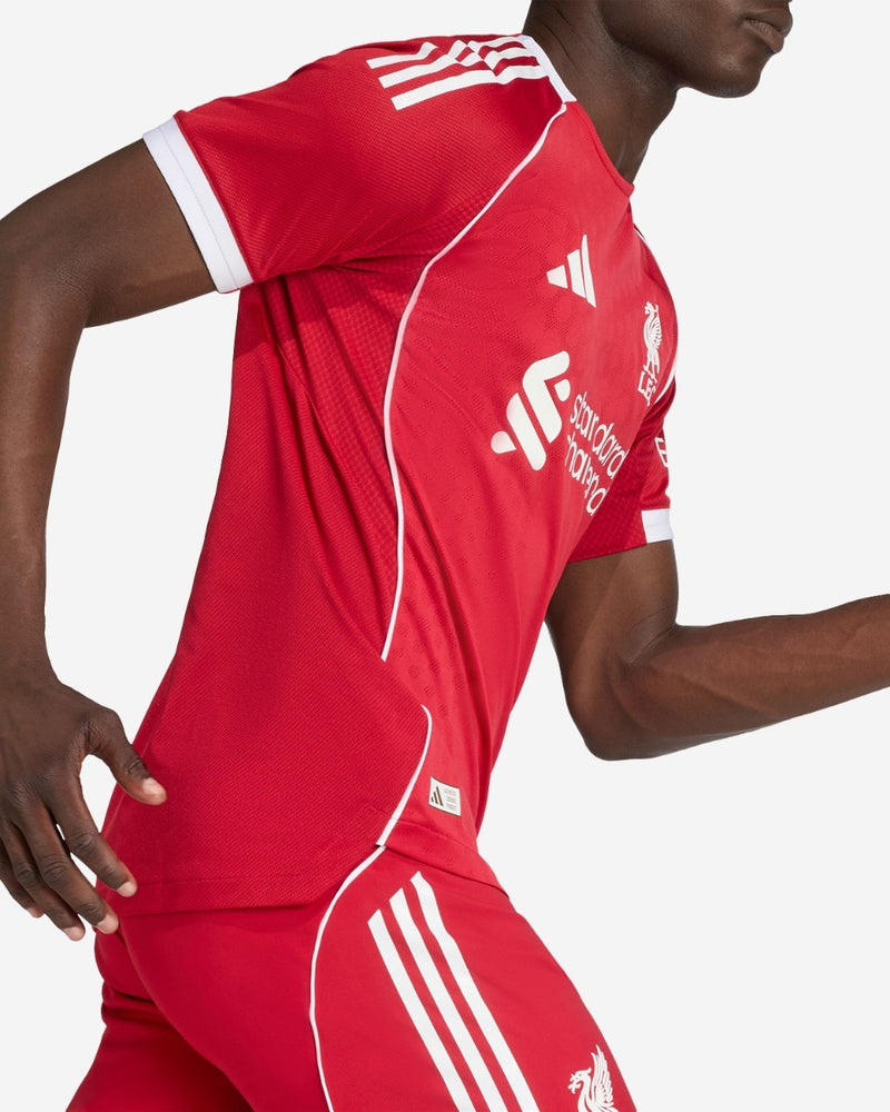 Camisa Liverpool Home 25/26 Jogador Adidas Masculina - Vermelho