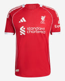 Camisa Liverpool Home 25/26 Jogador Adidas Masculina - Vermelho