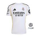 Camisa Real Madrid Home 25/26 - Torcedor Adidas Masculino - Branco