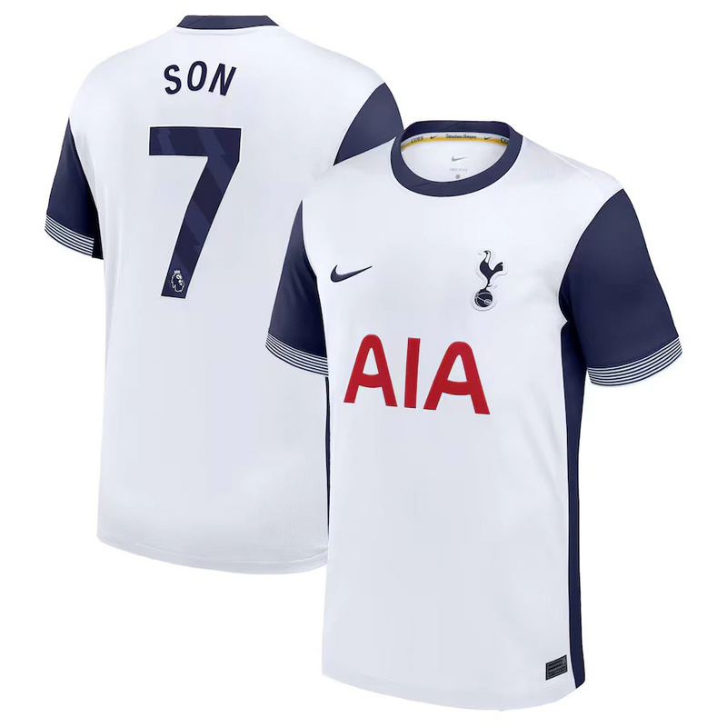 Camisa Tottenham Home 24/25 Son 7 Torcedor Masculino - Branco