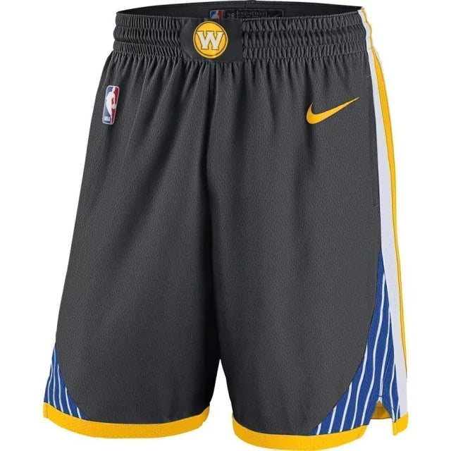 Bermuda NBA Golden State Warriors Nike Authentic - Preta